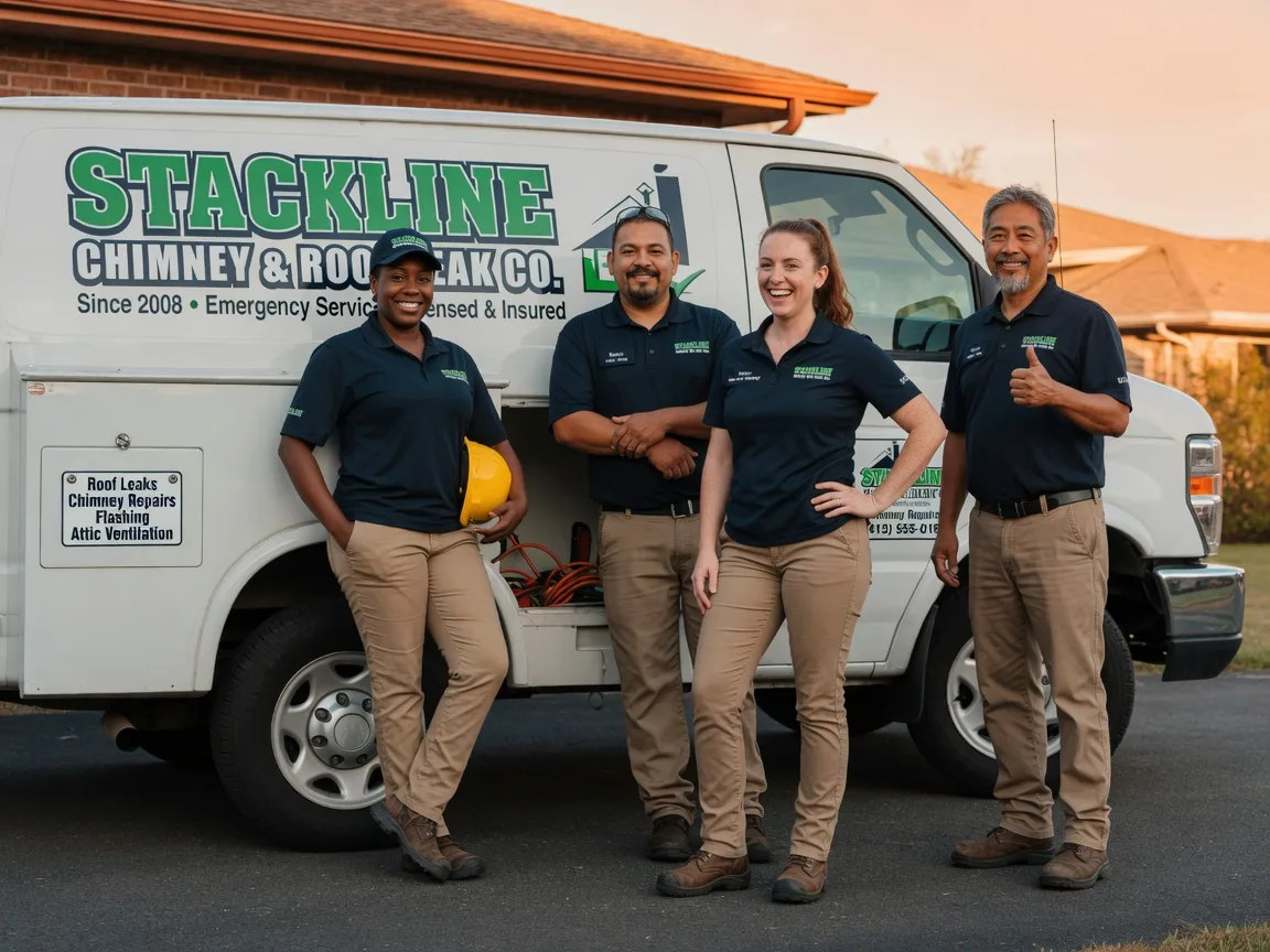 Chimney flashing repair company in Valley View, PA